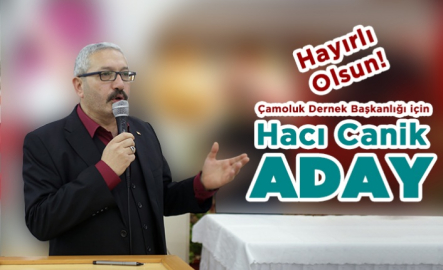Hacı Canik Yeniden Aday