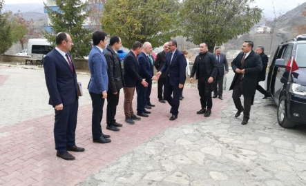 Giresun Valisi Çamoluk'ta