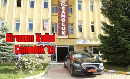 Giresun Valisi Çamoluk'ta