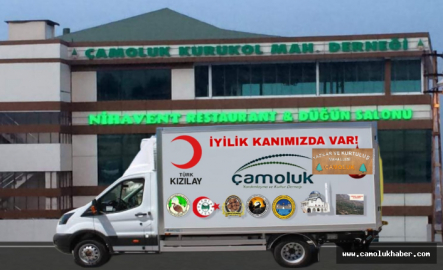 Çamoluk Dernekleri Ortaklaşa Kurukol Derneğinde Kızılay Adına Kol Sıvayacak!