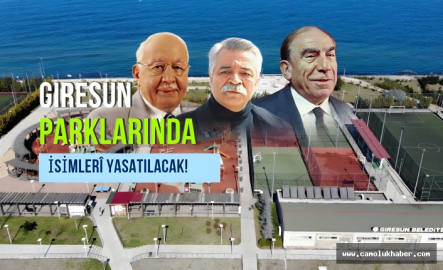 Giresun Belediye Meclisi Ecevit, Erbakan ve Türkeş’in isimlerini parklara verdi!