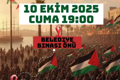 Çamoluk'ta Filistin İçin "Özgürlük Yürüyüşü"