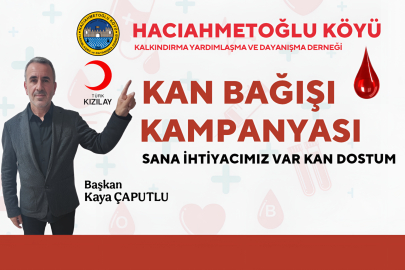 Hacıahmetoğlu Köy Derneğinden Anlamlı Davet