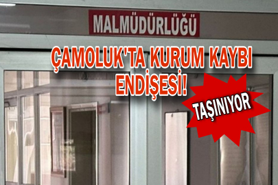 Çamoluk'ta Kurum Kaybı Endişesi!