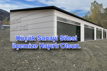 Çamoluk'a Yeni Küçük Sanayi Sitesi Müjdesi!