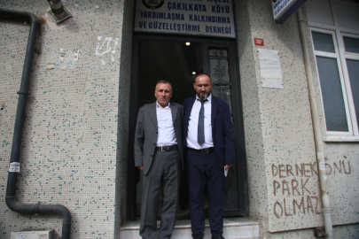 Çakılkaya'da Yeni Başkan Oldu.