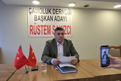 Çamoluk derneğine bir aday daha