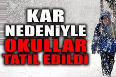 Okullara Kar Tatili Engeli!
