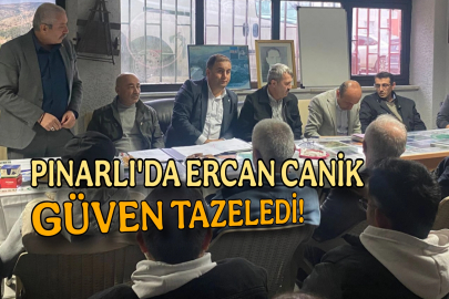 Pınarlı'da Ercan Canik Güven Tazeledi!