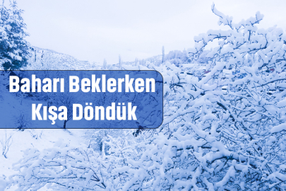 Çamoluk’ta Nisan Sürprizi: Bahar Beklerken Kış Geri Döndü!