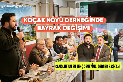 Koçak Köyü Derneği’nde Bayrak Değişimi: Yeni Başkan Kadir Çiftçi