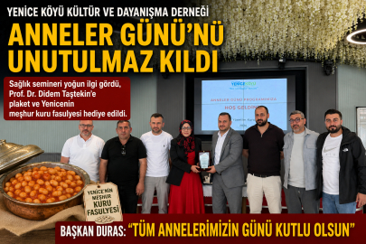 Yeniceli Kadınlar Anneler Günü’nde Buluştu