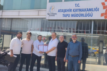 KUTLUCA KÖYÜ DERNEK BİNASINA KAVUŞTU TAPUSU ALINDI!