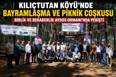Kılıçtutan Köyü’nde Bayramlaşma ve Piknik Coşkusu Bir Arada Yaşandı