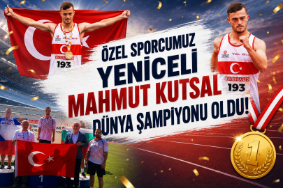 ÖZEL SPORCUMUZ YENİCELİ 'MAHMUT KUTSAL' DÜNYA ŞAMPİYONU OLDU!