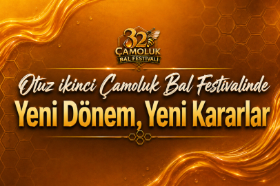 Otuz İkinci Çamoluk Bal Festivalinde Yeni Dönem