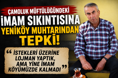 Yeniköy Muhtarı Hayri Ekmen; Mağduruz.