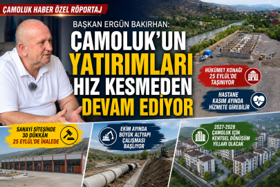 Belediye Başkanı İle Çamoluk'u Konuştuk