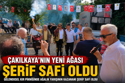 Çakılkaya’nın Yeni Ağası Şerif Safi Oldu