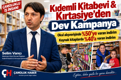 Çamoluklu İş İnsanı Selim Varıcı’dan Eğitime Büyük Kampany