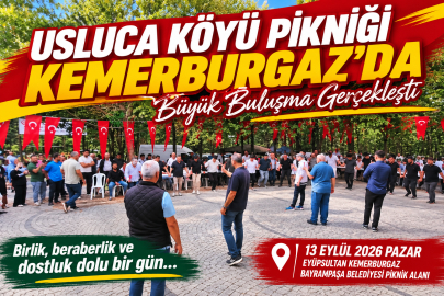 Usluca Köyü Pikniği Yoğun Katılımla Gerçekleşti