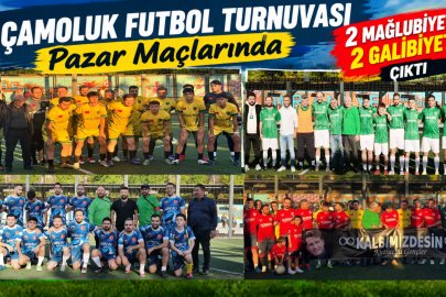Çamoluk Futbol Turnuvası’nda İkinci Gün Heyecanı: