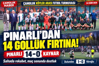 Turnuvada, Pınarlı’dan 14 Gollük Fırtına!